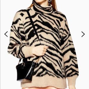 Zebra Jumper Topshop, Buy Now 